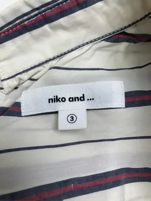 niko and .../ニコアンド/シャツワンピース/ワンピース/ドレス/ホワイト