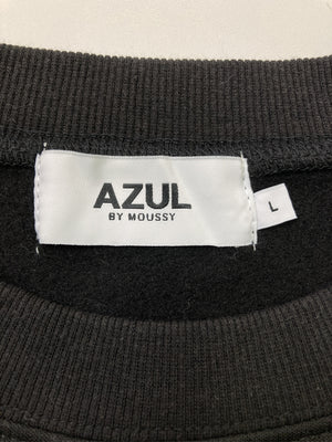 AZUL by MOUSSY/アズールバイマウジー/スウェット/トップス/ブラック/L