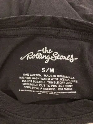 The Rolling Stones/ザローリングストーンズ/Tシャツ/カットソー/トップス/ブラック/S/M