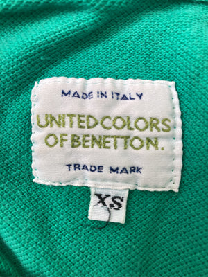 UNITED COLORS OF BENETTON/ユナイテッドカラーズオブベネトン/ポロシャツ/トップス/グリーン/XS