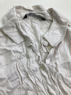 ZARA/ザラ/シャツ/ブラウス/トップス/ホワイト/EUR L/USA L/MEX 30