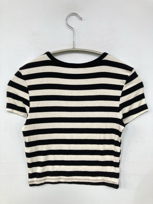 ZARA/ザラ/Tシャツ/カットソー/トップス/ブラック/M