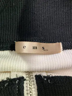 ems excite/エムズエキサイト/Tシャツ/カットソー/トップス/ブラック