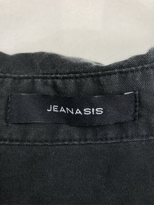 JEANASIS/ジーナシス/シャツ/ブラウス/トップス/ブラック/F