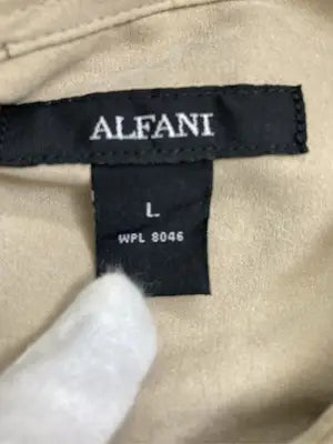ALFANI/アルファニ/シャツ/ブラウス/トップス/ベージュ/L
