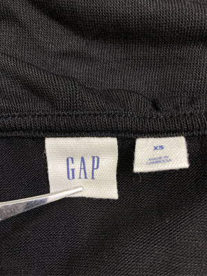 GAP/ギャップ/Tシャツ/カットソー/トップス/ブラック/XS