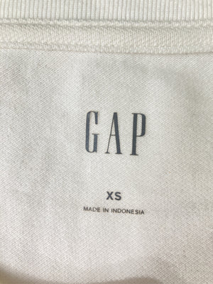 GAP/ギャップ/Tシャツ/カットソー/トップス/ホワイト/XS