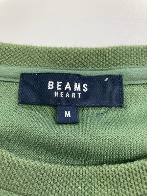 BEAMS HEART/ビームスハート/Tシャツ/カットソー/トップス/グリーン/M