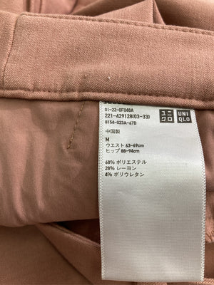 UNIQLO/ユニクロ/スラックス/パンツ/オレンジ/M