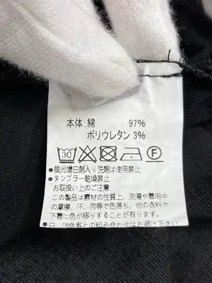 DIAVEL/ディアベル/Tシャツ/カットソー/トップス/ブラック