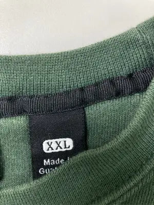 BIG COTTON/スウェット/トップス/グリーン/XXL