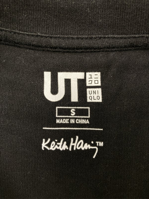 UNIQLO/ユニクロ/Tシャツ/カットソー/トップス/ブラック/S