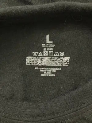 Tシャツ/カットソー/トップス/ブラック/L