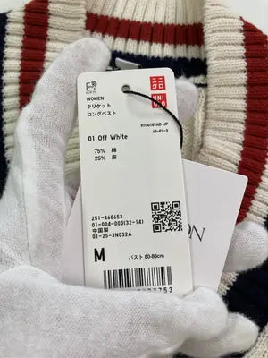 UNIQLO JW Anderson/ユニクロジェイダブリューアンダーソン/ベスト/トップス/アイボリー/M