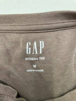 GAP/ギャップ/Tシャツ/カットソー/トップス/ブラウン/M