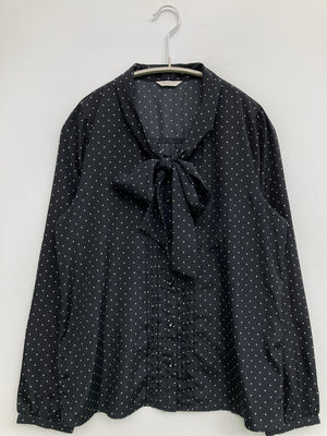 GLACIER/グラシア/シャツ/ブラウス/トップス/ブラック/M