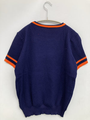 ニット/セーター/トップス/ネイビー