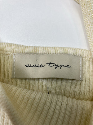 vivi's type/ヴィヴィスタイプ/ニット/セーター/トップス/アイボリー