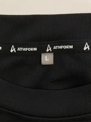 ATHFORM/Tシャツ/カットソー/トップス/ブラック/L