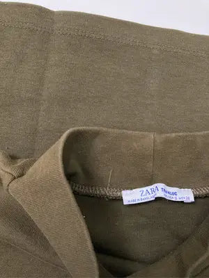 ZARA/ザラ/Tシャツ/カットソー/トップス/カーキ/EUR S/USA S/MEX 26