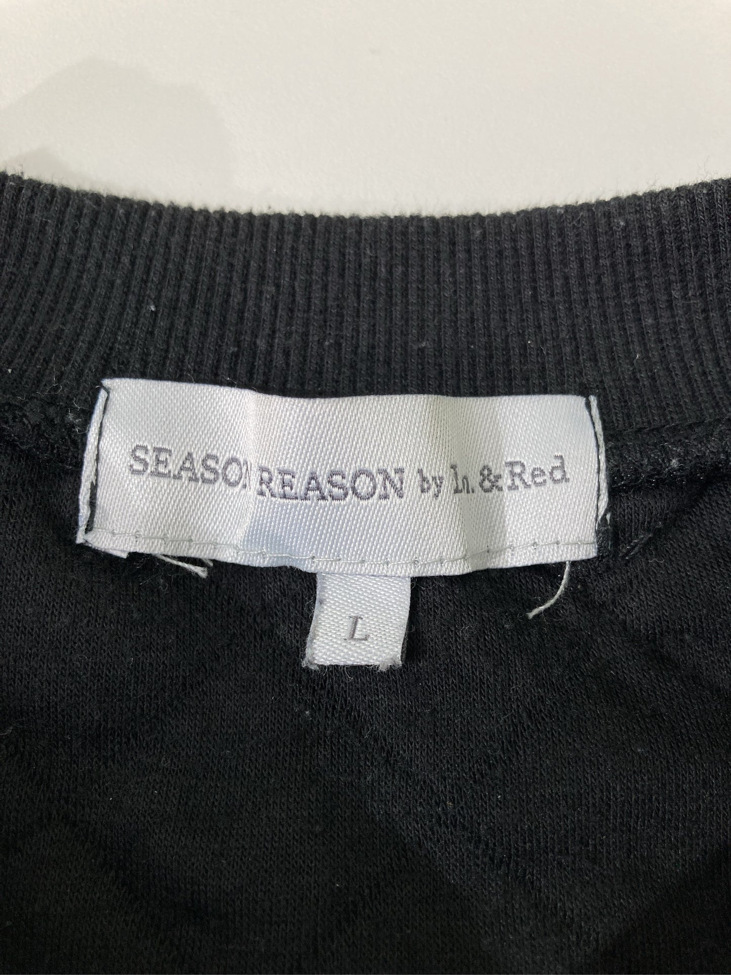 SEASON REASON by Lin&Red/シーズンリーズンバイリンアンドレッド/シャツ/ブラウス/トップス/ブラック/L
