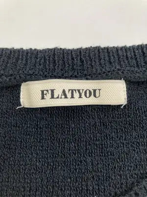 FLATYOU/ベスト/トップス/ブラック