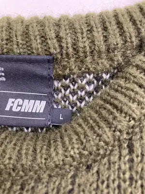 FCMM/エフシーエムエム/ニット/セーター/トップス/グリーン/L