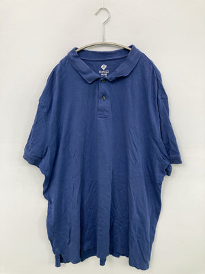 M/ポロシャツ/トップス/ブルー/3XL