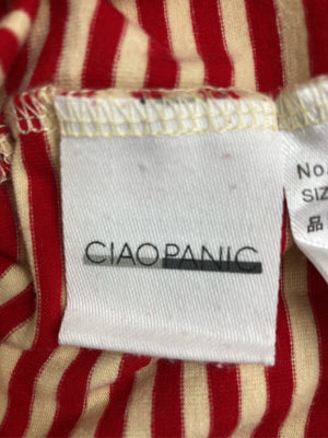 CIAOPANIC/チャオパニック/Tシャツ/カットソー/トップス/レッド/ONE