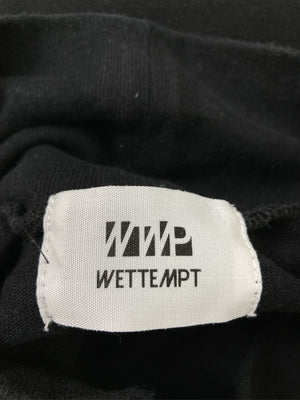 WETTEMPT/ウェッテンプト/Tシャツ/カットソー/トップス/ブラック/L