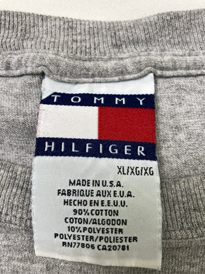 TOMMY HILFIGER/トミーヒルフィガー/Tシャツ/カットソー/トップス/グレー/XL