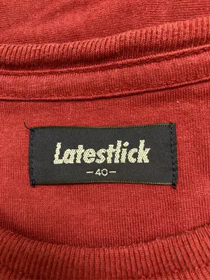 Latestlick/Tシャツ/カットソー/トップス/レッド/40