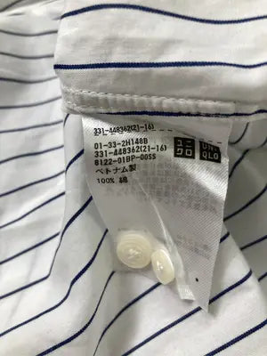 UNIQLO/ユニクロ/シャツ/ブラウス/トップス/ホワイト/L