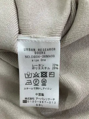 URBAN RESEARCH DOORS/アーバンリサーチドアーズ/ワンピース/ワンピース/ドレス/ベージュ/One