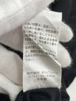 Tシャツ/カットソー/トップス/ブラック