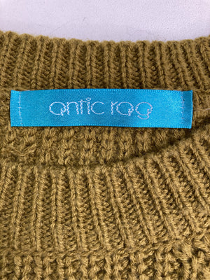 antic rag/ノースリーブ/トップス/イエロー