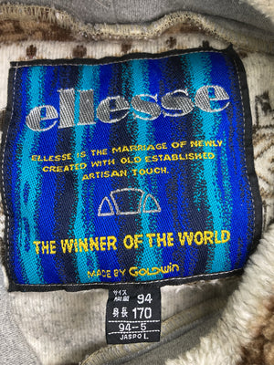 ELLESSE/エレッセ/ニット/セーター/トップス/ベージュ/身長170 胸囲94 94-5 L