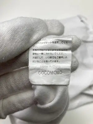 COCOMOMO/ココモモ/Tシャツ/カットソー/トップス/ホワイト/L