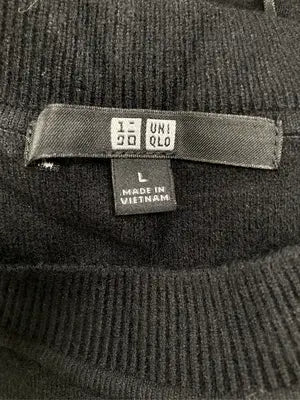 UNIQLO/ユニクロ/ワンピース/ワンピース/ドレス/ブラック/L