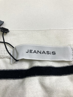 JEANASIS/ジーナシス/Tシャツ/カットソー/トップス/ホワイト/F