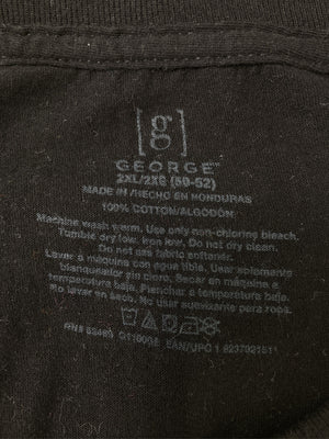 GEORGE/ジョージ/Tシャツ/カットソー/トップス/ブラック/2XL