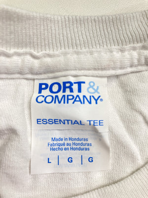 PORT&COMPANY/ポートアンドカンパニー/Tシャツ/カットソー/トップス/ホワイト/L