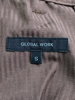GLOBAL WORK/グローバルワーク/スラックス/パンツ/ブラウン/S