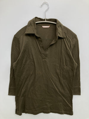 UNIQLO/ユニクロ/Tシャツ/カットソー/トップス/カーキ/L