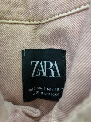 ZARA/ザラ/シャツ/ブラウス/トップス/ピンク/S
