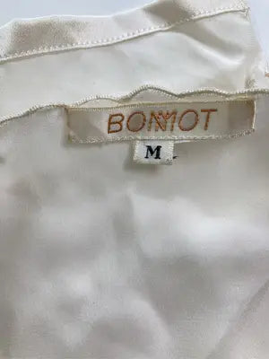 BONMOT/シャツ/ブラウス/トップス/アイボリー/M