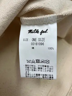 MILK FED./ミルクフェド/ショルダーバッグ/バッグ/アイボリー/ONE SIZE