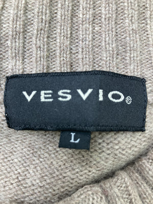 VESVIO/ニット/セーター/トップス/ブルー/L