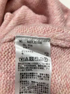 chocol raffine/ショコラフィネ/ニット/セーター/トップス/ピンク/F