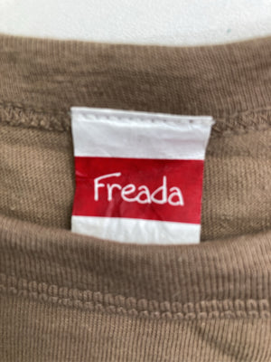freada/フリーダ/Tシャツ/カットソー/トップス/ベージュ/S